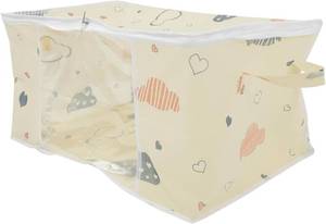 lot 231472 image: PRETYZOOM Capacity Quilt Storage Bag Window for Comforters Blankets and Seasonal Clothing Organization
