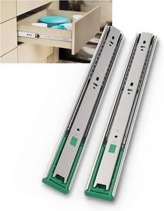 lot 331187 image: Hitess 10 Pairs Soft Close Drawer Slides 12 Inch Full Extension Heavy Duty Ball Bearing Side Mount Cabinet Glides