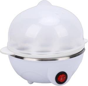 lot 331191 image: Asixxsix Electric Egg Cooker, 350W 7 Capacity, Soft, Medium, Hard Boiled, Egg Maker Machine with Stainless Steel Heating Plate, Smart Boiled Egg Maker for Home Dorm Office (US Plug 110V)