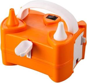 lot 331193 image: Rose Red Electric Balloon Inflator, 400W Portable Pump with Automatic & Manual Modes