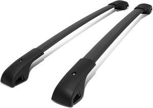 lot 271351 image: Auto Dynasty Roof Rack Cross Bars Compatible with 2014-2023 Jeep Cherokee, 150lbs Rooftop Cargo Bars Aluminum Anti-Corrosion Bolt-On Roof Rails Luggage Bike Kayak Racks Side Rails