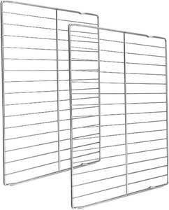 lot 371304 image: WB48T10063 Range Oven Rack Fit for GE General Electric Hotpoint Oven Stove, Stainless Steel Oven Rack Replace AP4538468 PS2577619 1550790 AH2577619 EA2577619, 24 x 17 Inch, 2 Pack