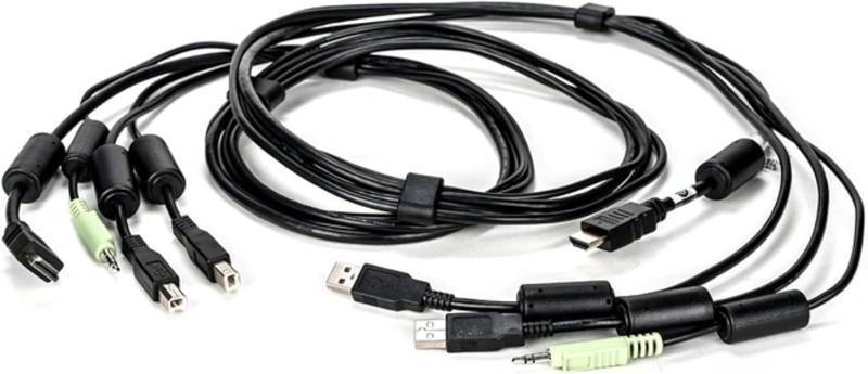 lot 321361 image: Vertiv AVOCENT USB Keyboard and Mouse, HDMI and Audio Cable, 6 ft SV and SC Series Switches