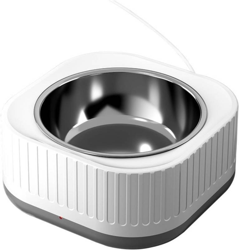 lot 311420 image: Pet Insulated Bowl Dispenser Dog Heated Yogurt Maker Winter Dog Canned Pet Stainless Steel ic