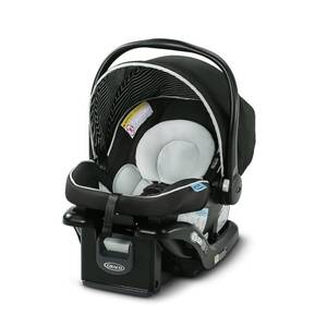 lot 361371 image: Retails for $140 Graco SnugRide Lite LX Infant Car Seat, Lightweight Rear-Facing Seat for Babies 4 30 lb, 4-Position Adjustable Base, LATCH Installation & ProtectPlus Engineered, Studio