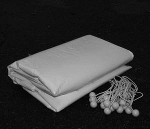 lot 491928 image: Retails for $274 12 x 20 Replacement Top Canopy Cover Waterproof Tarp Carport Outdoor Shelter