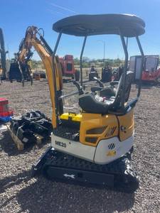 lot 212 image: ME20 Mini Excavator with yanmar diesel engine