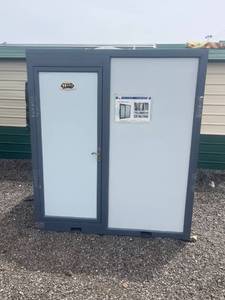 lot 8109 image: Portable Mobile Toilet and Shower Unit with Interior Fixtures