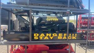 lot 10591 image: TOPCAT HFRC Hydraulic Forestry Brush Cutter Mulcher Attachment