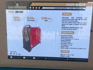 lot 11972 image: LandHonor LHR-DH2 5000W Diesel Heater with Remote Control