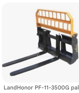 lot 13661 image: LandHonor PF-11-3500G Pallet Fork Attachment