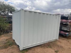 lot 403 image: 10ft Steel Storage Container