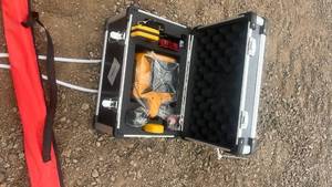 lot 412 image: Rotary Laser Level Kit with Receiver and Tripod