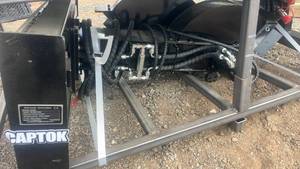lot 419 image: CAPTOK SG45 Hydraulic Stump Grinder Skid Steer Attachment