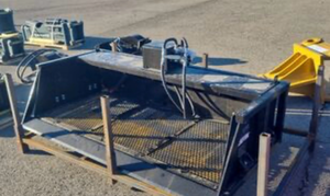 lot 424 image: Captok CK-VB79 Screening Bucket Attachment for Skid Steer