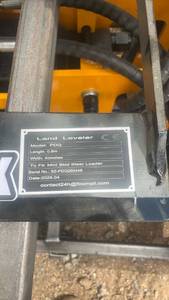 lot 441 image: Land Leveler PDQ Model 0.8m 40 Inches Mini Skid Steer Attachment