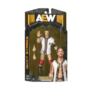 lot 18 image: AEW - Unrivaled Figure W17 - Ricky Starks