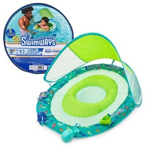 lot 39 image: Swimways Sun Canopy Spring Float with Hyper-Flate Valve