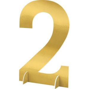 lot 47 image: FOUR Pack Standing Number # 2, Party Decor