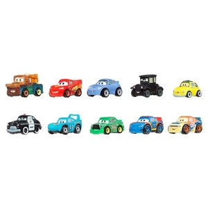 lot 78 image: Disney and Pixar Cars Mini Racers 10-Pack, Set of 10 Toy Vehicles