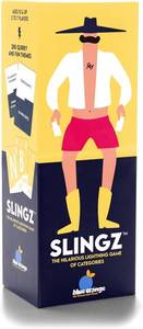 lot 92 image: Slingz by Blue Orange Games, Fast Word Card Party for Ages 10 2 7