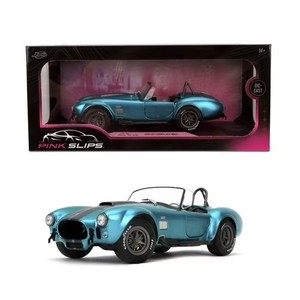 lot 99 image: $68 Jada Shelby Cobra 118 Diecast Model with Doors & Steering 14
