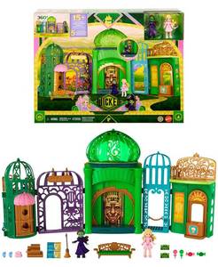 lot 102 image: Wicked Universal Pictures Wicked Emerald City Doll Playset - Multi