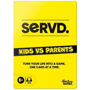 lot 107 image: SERVD Kids vs Parents Card Game