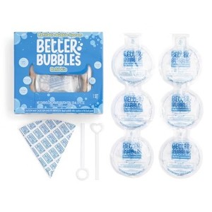 lot 112 image: Better Bubbles Refill Kit 6pk Concentrate with 2pc Wands