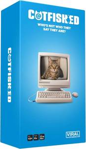 lot 120 image: Viral Studios Catfished Bluffing Game for Adults, 400 Cards