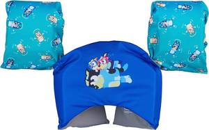 lot 128 image: SwimWays Swim Trainer, USCG Approved Life Vest for Kids 33-55 lbs