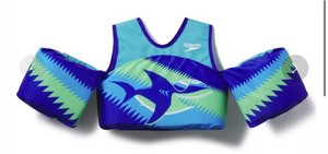 lot 129 image: Speedo Splash Jammer Life Jacket Shark Blue & Teal
