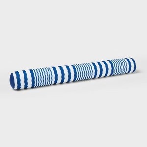 lot 139 image: Premium Fabric Noodle Wavy Striped Blue - Sun Squad