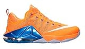 lot 53432 image: Nike Mens Lebron XII Low Bright CitrusWhite-Total Orange Synthetic Size 11.5  - Appears Pre-Owned - Good Condition  - Retail $176
