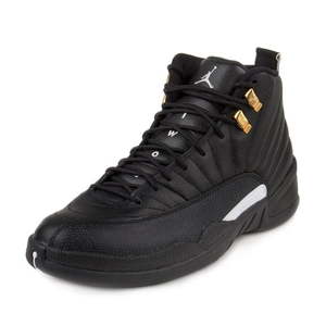 lot 53433 image: Nike Mens Air Jordan 12 Retro BlackWhite-Metallic Gold 130690-013 - 8  - Retail $765