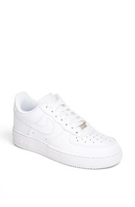 lot 53442 image: Nike Air Force 1 07 Sneaker in WhiteWhite at Nordstrom, Size 8 - Retail $283