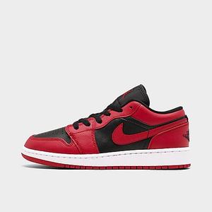 lot 53443 image: Nike Kids Air Jordan 1 Low GS Reverse Bred Basketball Shoes (6.5) - Retail $217