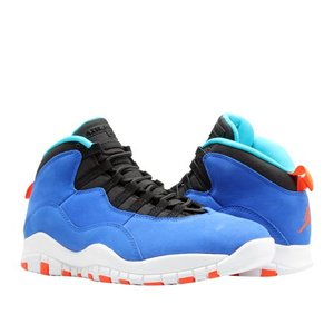 lot 59215 image: Nike Air Jordan 10 Retro Tinker Huarache Light Mens Basketball Shoes 310805-408 - 7.5 - Retail $250