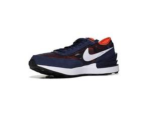 lot 59231 image: Nike Kids Waffle One Sneaker in NavyWhiteOrangeMelon at Nordstrom, Size 5.5 M - Retail $90