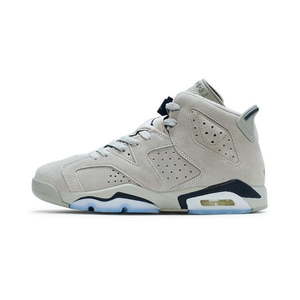 lot 59233 image: Big Kid s Jordan 6 Retro  Georgetown  MagnetCollege Navy (384665 012) - 5.5 - Retail $210