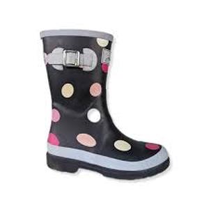 lot 59237 image: Joules girls polka dot rain boots - 12 Y - Retail $0