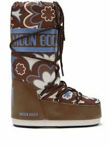 lot 59241 image: Moon Boot Icon Floral-print boots - Size 78.5 - Retail $0