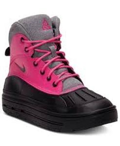lot 59243 image: Nike Big Girls Woodside Boots from Finish Line - 6Y - Retail $124
