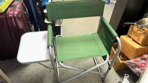 lot 35 image: Brand new Green Folding Sport Chair with Aluminum Frame
