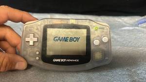 lot 36 image: Nintendo Game Boy Advance Clear Console AGB-001