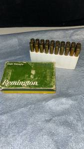 lot 55 image: Remington 30-06  Rounds��..High Velocity Brass Cartridge Cases and Box