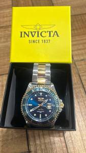 lot 61 image: Brand new never worn with tag Invicta Pro Diver Mens Watch with Blue Dial