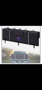 lot 69 image: New in box Pickup Truck Tailgate Pad with Bike Rack System