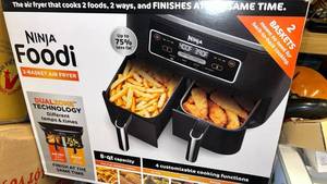lot 76 image: Ninja Foodi Double Air Fryer