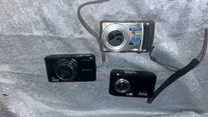 lot 85 image: Digital Compact Camera Lot - Mixed Brand Collection